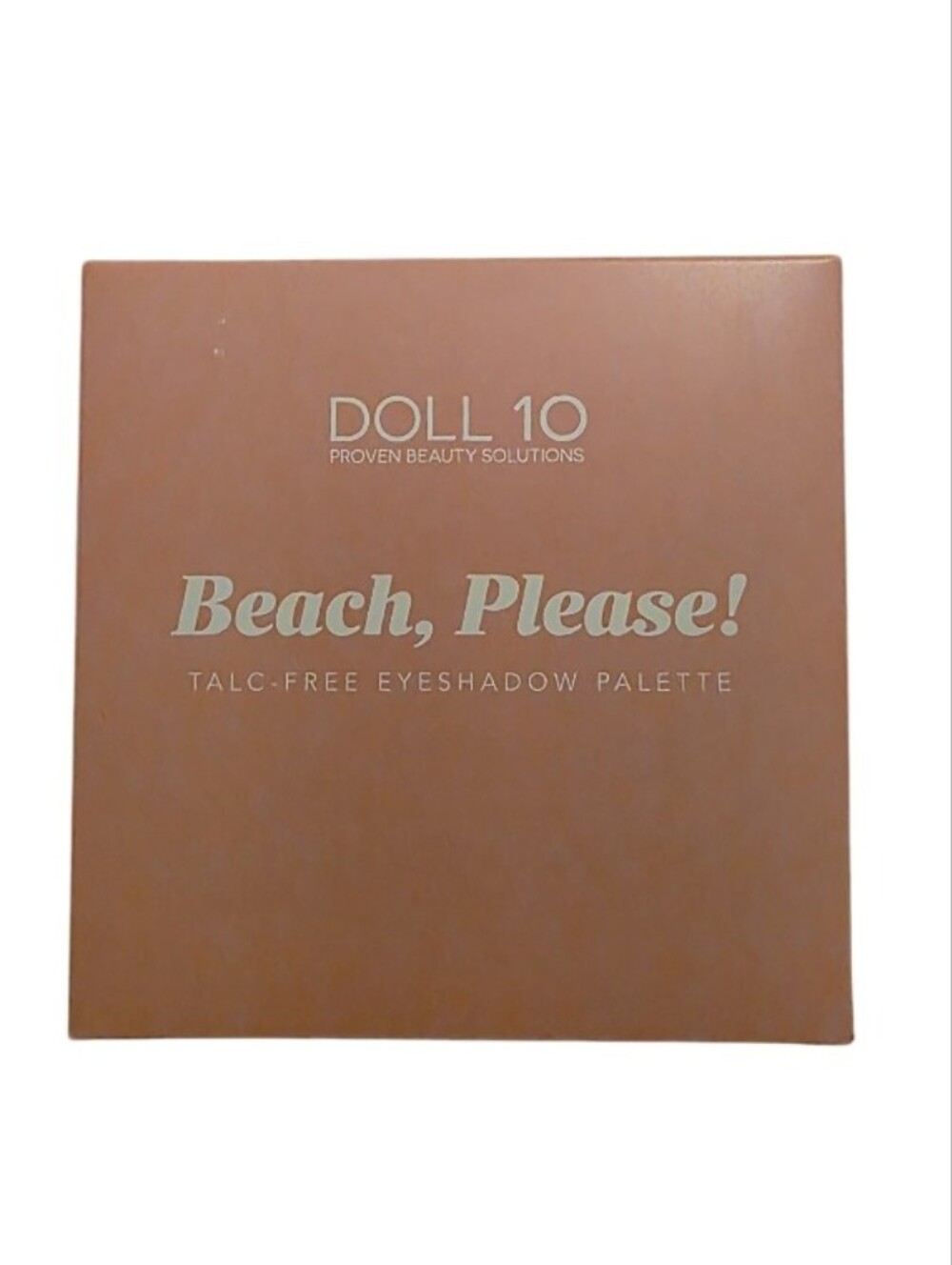 DOLL 10 "Beach, Please!" Eyeshadow Palette - New